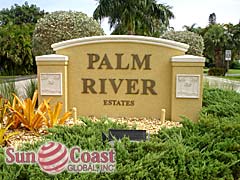 PALM RIVER Signage for Palm River Estates